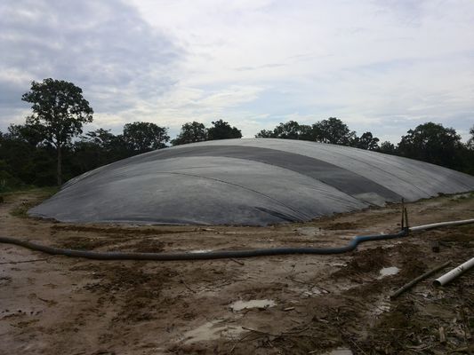 Resistencia a los rayos UV Hdpe Geomembrane Liner Pond Liner para piscina de almacenamiento de biogás