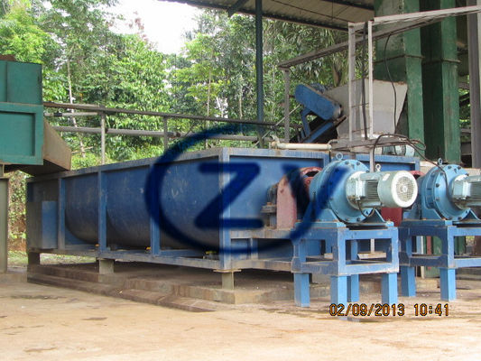 Cadena de producción del almidón de mandioca de la capacidad grande lavado rotatorio de la paleta de la agitación para la industria alimentaria