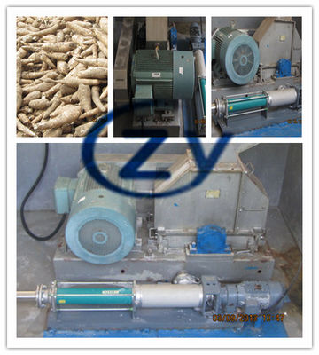 Máquina de procesamiento de almidón de yuca de 2000 kg/h o más con alta capacidad de producción y técnicas de trituración y separación