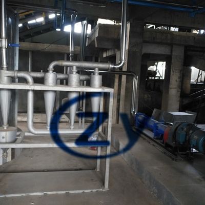 máquina de proceso del almidón de mandioca 2000kg/H con el machacamiento de técnicas de separación