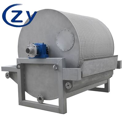 Filtro de vacío rotativo de tambor con motor de accionamiento integrado para plantas de fabricación de almidón de papa