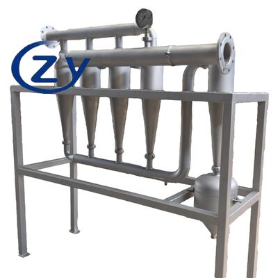 Dispositivo de filtración de partículas finas de rendimiento ultra alto para plantas de almidón de alto volumen