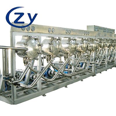 Hidrociclón de almidón de grado alimenticio Construcción de acero inoxidable para la separación higiénica