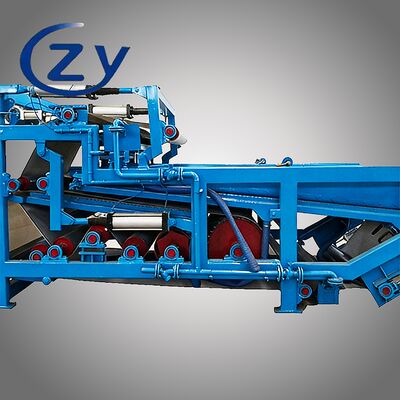 Filtro Deshidratador de Banda para Separación Continua Sólido-Líquido de Fibra de Yuca con Capacidad de 4t/h y Diseño de Ahorro de Energía