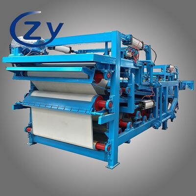 Filtro Deshidratador de Banda de Alta Presión con Sistema de Limpieza Automática para Deshidratación de Almidón de 4t/h