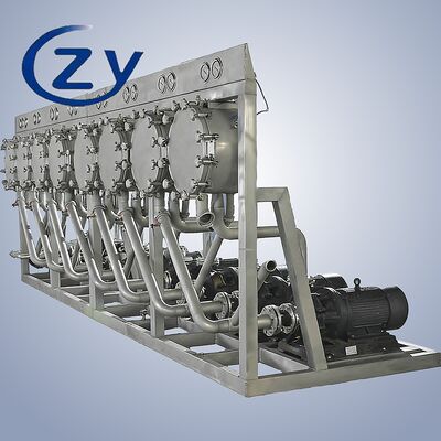 Multiciclón de acero inoxidable de alta eficiencia para la purificación de lodos de almidón de capacidad personalizada