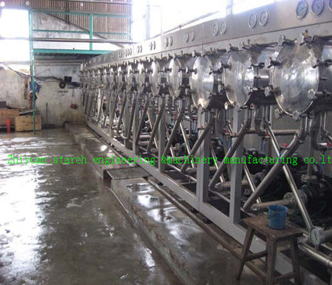 Equipo de proceso del almidón de mandioca de los Ss 304/almidón de mandioca que hace la máquina