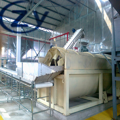 Lavado rotatorio de la mandioca de proceso de la máquina de la paleta multifuncional de la patata