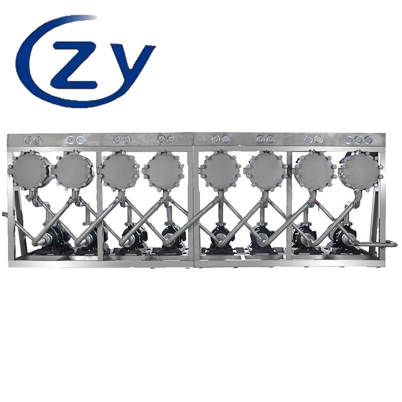 Máquina de refinación de almidón de segregación de alta precisión Estación hidrociclónica para la máquina de procesamiento de almidón de yuca