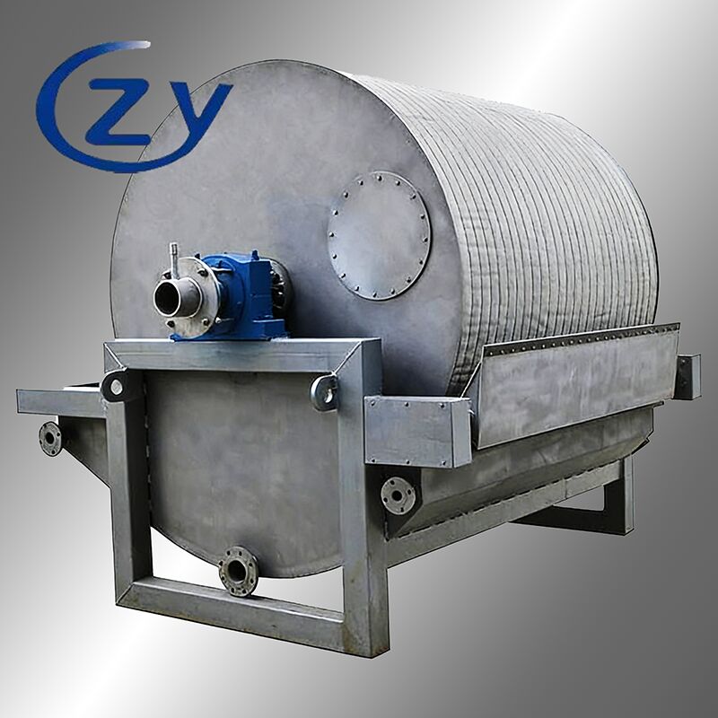 Filtro de vacío de acero inoxidable SS304 de alta eficiencia para 2-8 t/h Deshidratación de almidón con funcionamiento continuo de 24 horas