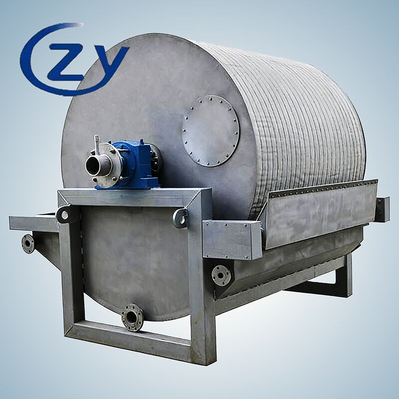 Equipo de deshidratación para producción a gran escala de filtro de tambor de vacío de grado industrial para almidón de tubérculos