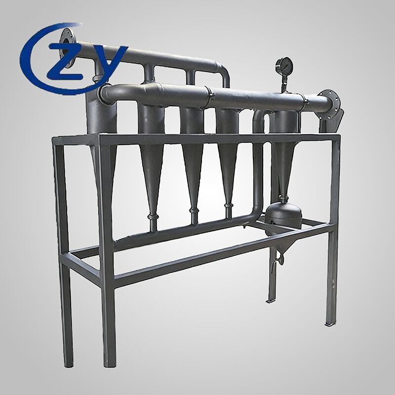 Línea de producción de almidón de yuca Desander Equipo de separación de ciclones centrífugos Tuber almidón de lodo Desanding Purificador