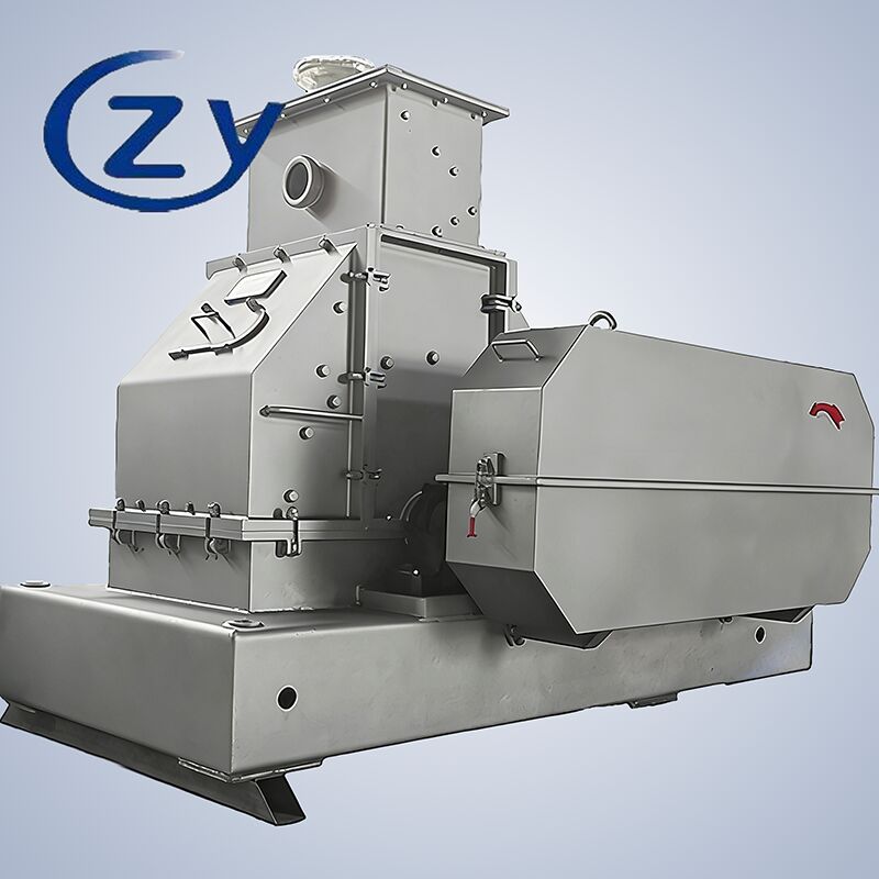 Acero inoxidable 304 Rasper de yuca con velocidad de 2100 rpm y capacidad de 25 t / h para triturar tuberos continuos