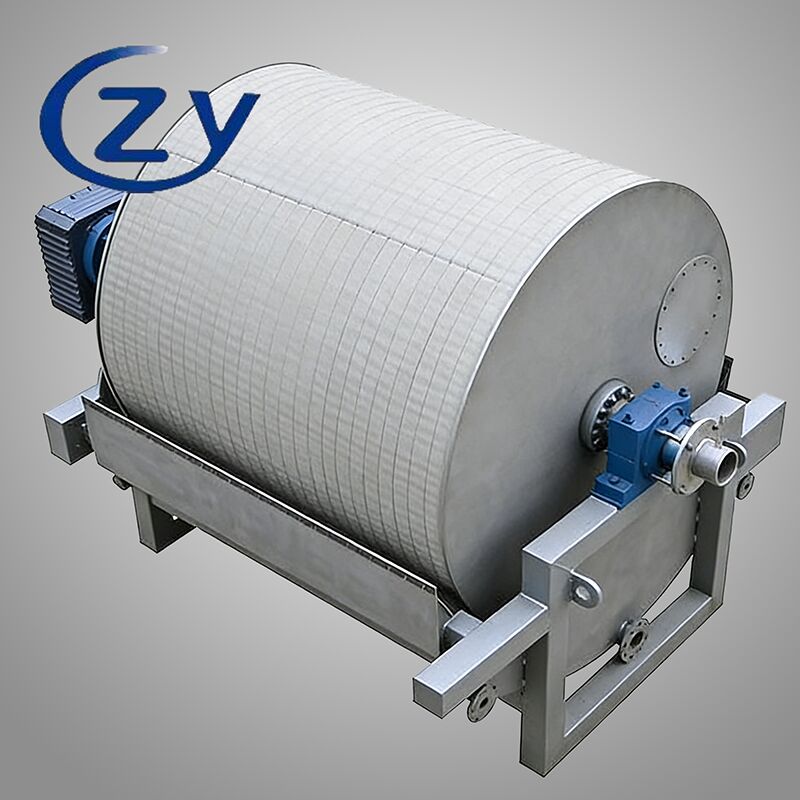 Filtro de vacío de acero inoxidable de grado alimenticio con filtración de vacío continua para deshidratación de almidón de bajo consumo energético