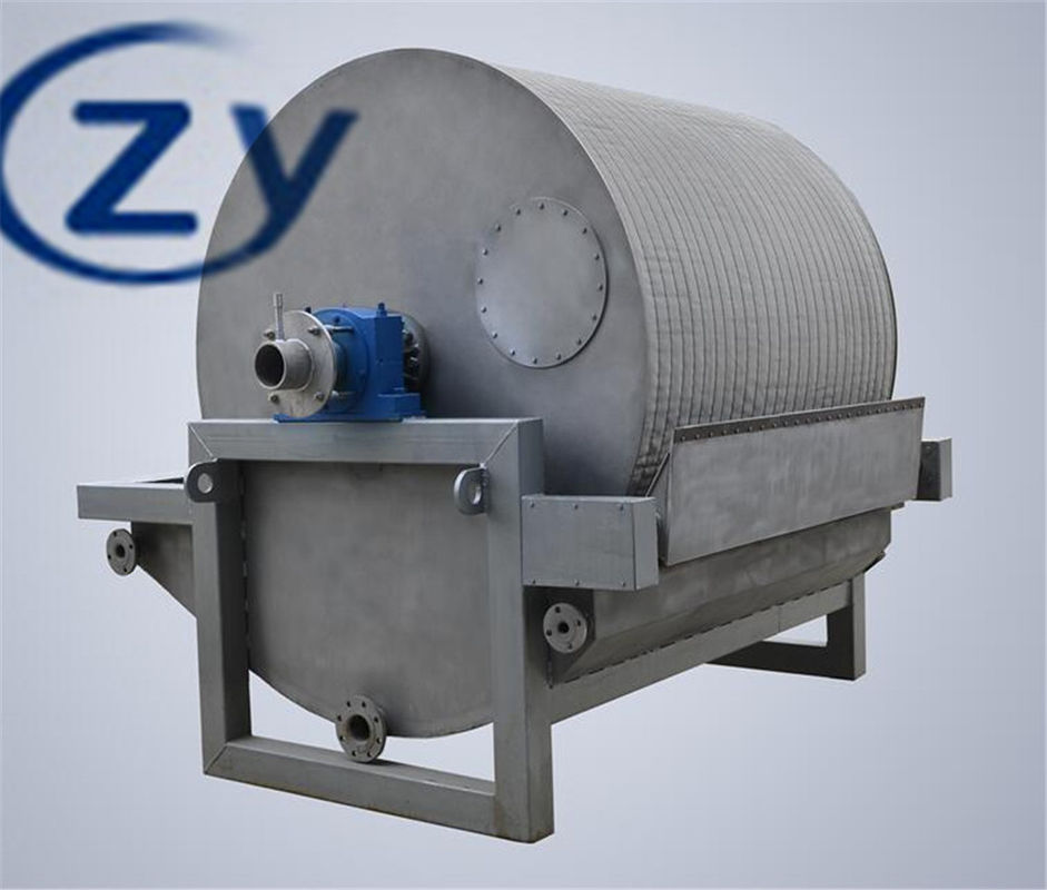Máquina del almidón de patata del filtro de vacío VF20 para el material de desecación de la sección SS304