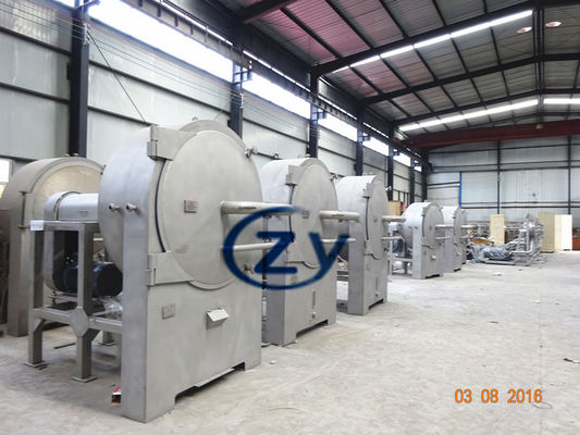 Tipo horizontal dulce pantalla de la máquina 45kw del almidón de patata del tamiz de la centrifugadora SS304
