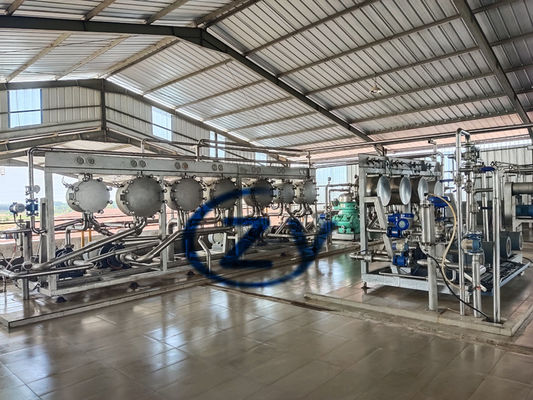 Refinamiento de acero inoxidable de la mandioca del ciclón de la concentración de la máquina del almidón de la tapioca 304