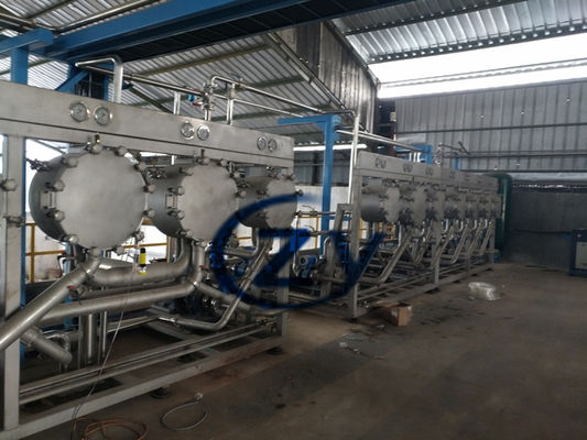almidón de mandioca 22be que procesa el ciclón hidráulico de la maquinaria 45kw