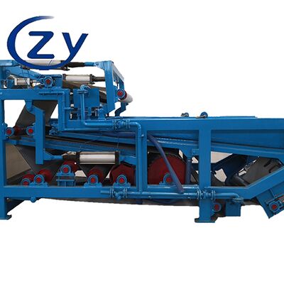 Filtro de deshidratación de cinturón de próxima generación: extrusión de cizalladura y descarga de rodillos a presión para un rendimiento sin interrupción