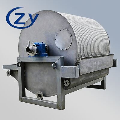 Filtro de Tambor al Vacío de Acero Inoxidable Completo, Adaptado para Procesamiento Continuo de Almidón