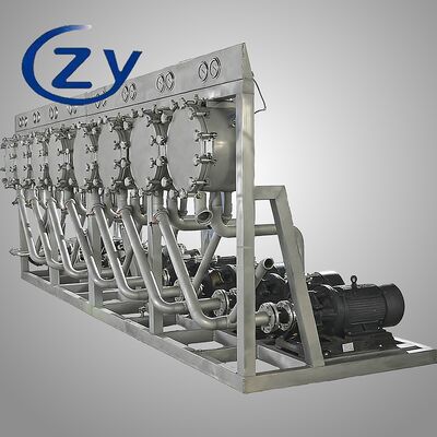 Equipo multicíclono de gran capacidad para el procesamiento de almidón con construcción de acero inoxidable y capacidad de producción personalizada