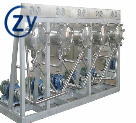 Separador del hidrociclón del refinamiento de la leche del almidón de mandioca