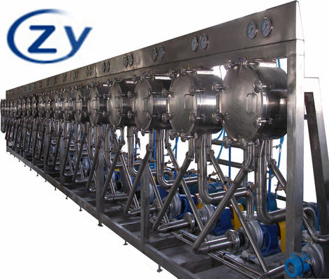 ciclón hidráulico 304 de acero inoxidables de la concentración del almidón 55kw