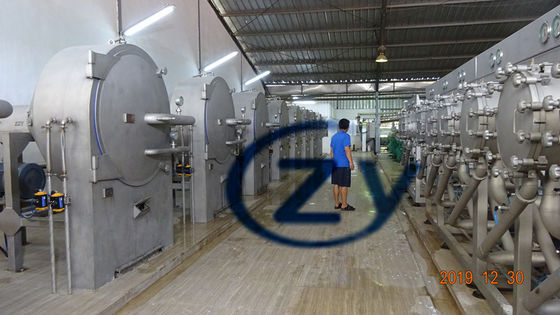 El centrífugo CS1200 tamiza el almidón de mandioca 30kw que hace la máquina