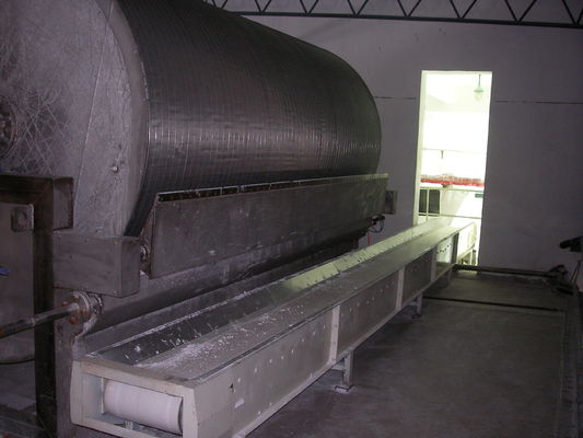 Máquina de desecación del vacío SS304 de patata dulce del almidón de la máquina del almidón rotatorio del filtro